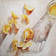 Lemon still life, kitchen painting, fruit. Pictures. myfoxyart (MyFoxyArt). Online shopping on My Livemaster.  Фото №2