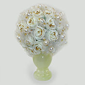 Цветы и флористика handmade. Livemaster - original item Flowers of pearls 