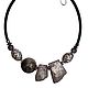 Order Necklace in pyrite and ceramics. Jewelry Elena. Livemaster. . Necklace Фото №3