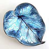 Посуда handmade. Livemaster - original item Ceramic leaf 
