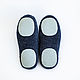 Hunting felt men's felted slippers made of merino wool. Slippers. Obuffca. My Livemaster. Фото №5
