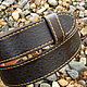 Men's belt,leather. Leo. Straps. Marik Leather Craft. My Livemaster. Фото №5