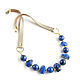 Lapis lazuli necklace 'Dreams' author's decoration, blue necklace. Necklace. Irina Moro. My Livemaster. Фото №4
