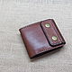 Leather wallet with a compartment for bills, Wallets, Smolensk,  Фото №1