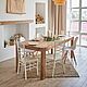 Solid wood dining table, SUNDAR, 1,5 meters. Tables. MyLoftMe. My Livemaster. Фото №6