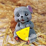 Косметика ручной работы handmade. Livemaster - original item Soap Mice with cheese are different handmade as a gift. Handmade.