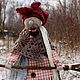 Кукла-оберег "Баба Яга". Народная кукла. Алина Бикушева куклы-обереги. Интернет-магазин Ярмарка Мастеров.  Фото №2