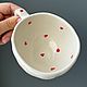 Чашка 350мл с сердечками. Кружки и чашки. ceramamama. Интернет-магазин Ярмарка Мастеров.  Фото №2