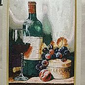 Картины и панно handmade. Livemaster - original item tapestry: FRENCH WINE .A tapestry made of beads. Vinoteka series. Handmade.