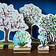 Цветущие деревья и подснежники, Мини растения и цветы, Нижний Новгород,  Фото №1