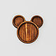 Wooden menagerie 'Mickey Mouse' made of cedar MG203. Scissors. ART OF SIBERIA. Online shopping on My Livemaster.  Фото №2
