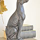 Brown hound dog figurine, dog figurine. Figurines. Decor concrete Azov Garden. Online shopping on My Livemaster.  Фото №2