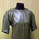 Double-sided leather coat ' Geometric fantasy'. Coats. AVS -dressshop. Online shopping on My Livemaster.  Фото №2
