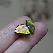 Материалы для творчества handmade. Livemaster - original item Ammolite cabochon. Handmade.