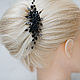 The ornament for the hair with black roses. Hair Decoration. mayjune. Online shopping on My Livemaster.  Фото №2