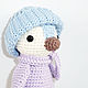 Soft knitted penguin toy in a scarf and a hat. Stuffed Toys. Estrella (star-knitting). Online shopping on My Livemaster.  Фото №2