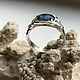 Order Men's silver ring with Blue Sapphire (1,97 ct)handmade. Bauroom - vedic jewelry & gemstones (bauroom). Livemaster. . Rings Фото №3