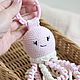 Погремушка осьминог. Погремушки. Delfi_toys. Ярмарка Мастеров.  Фото №5