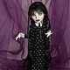 ООАК  Уэнсдей Аддамс кукла Уэнздей Wednesday Addams. Кукла Кастом. Martisha OOAK ArtDolls. Ярмарка Мастеров.  Фото №5