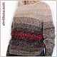 Джемпер "Fancy №8" из кидмохера на шелке. Джемперы. Ирина(shvilinka.knit). Интернет-магазин Ярмарка Мастеров.  Фото №2