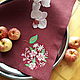 Order Napkin linen ' Flowering Apple'. Embroidery for every taste (embroiderylinen). Livemaster. . Swipe Фото №3