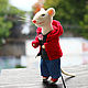 Stuart Little, a toy based on a photo. Felted Toy. ufawooltoys (ufawooltoys). Online shopping on My Livemaster.  Фото №2