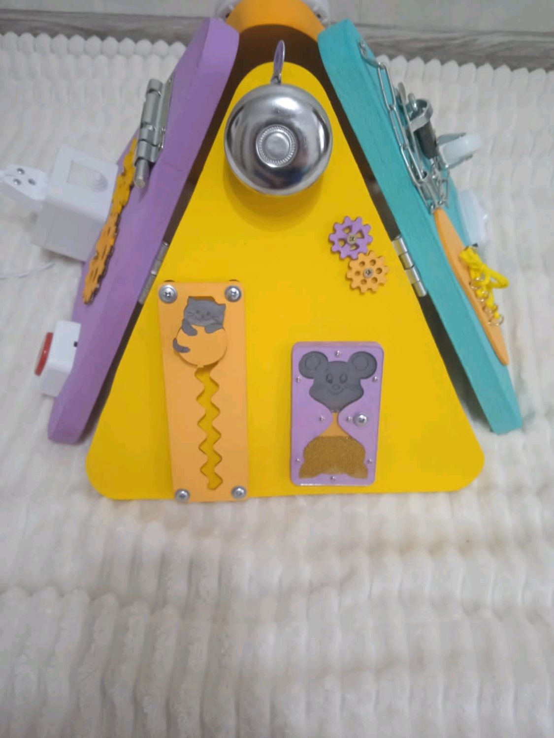 Бизиборд Пирамидка! Свет/Звук! в интернет-магазине Ярмарка Мастеров по ...