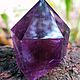  фиолетовый аметист Милый, натуральные камни. Кристалл. Amulet-Stone (AS). Ярмарка Мастеров.  Фото №5