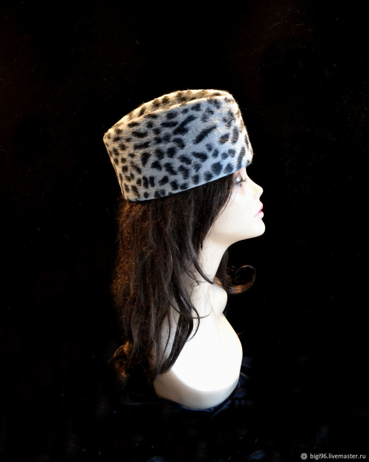 Шляпа леопардовая женская