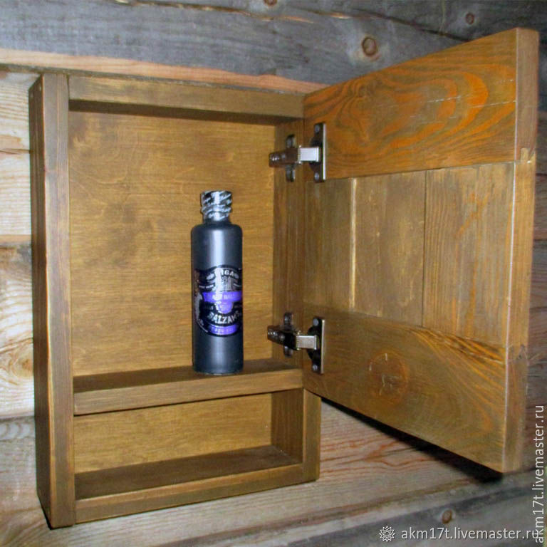Настенный шкафчик – заказать на Ярмарке Мастеров – BC687RU | Элементы ...