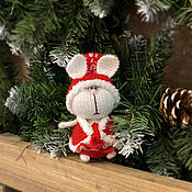 Куклы и игрушки handmade. Livemaster - original item Bunny Christmas. Handmade.