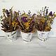 Order composition: Dried flowers in pots. Eco-decor. Leksadekor (leksadekor). Livemaster. . Composition Фото №3