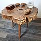 Кофейный столик из массива. Столы. Akutrau Woodworking. Интернет-магазин Ярмарка Мастеров.  Фото №2