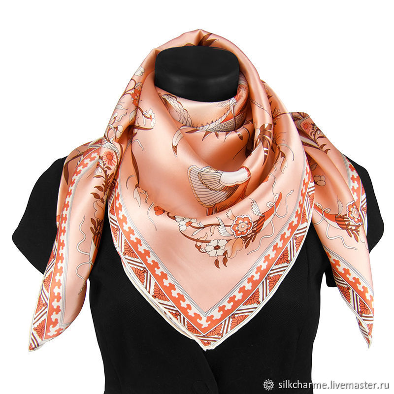 шелковый шарм платки