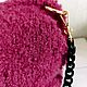 Сумка "Элегантность в текстуре" / Bouclé Clasp Elegance Bag. Сумка с фермуаром. Пряжа & Стиль. Ярмарка Мастеров.  Фото №6