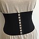 16cm height elastic corset Black, Woven, great gift. Belt. elastic belt. My Livemaster. Фото №5