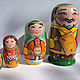 Matryoshka 'the Bashkir honey' 5-seater. Dolls1. matryoshka (azaart). Online shopping on My Livemaster.  Фото №2