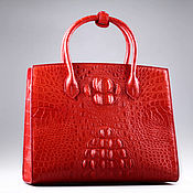 Сумки и аксессуары handmade. Livemaster - original item Women`s bag made of genuine crocodile leather IMA0804R1. Handmade.