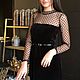 Order Velvet dress, black dress, figure dress !. elmdesign (ELMDESIGN). Livemaster. . Dresses Фото №3