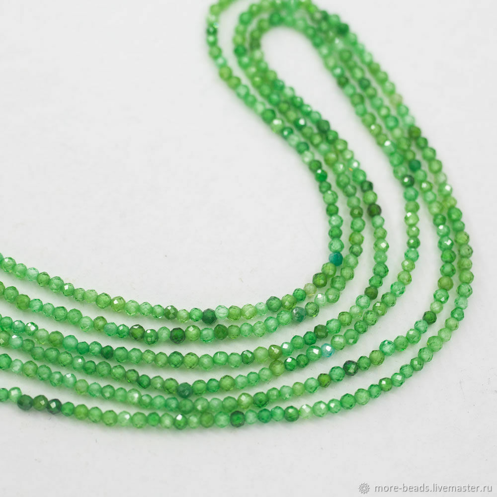 Кубический цирконий (фианит), зеленый, 2 мм – купить на Ярмарке ...