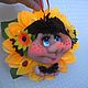 Doll Popik'Sunflower'. Fun. Papa Carlo.. My Livemaster. Фото №4