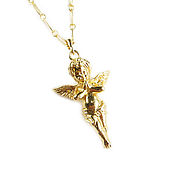 Украшения handmade. Livemaster - original item Angel pendant, angel pendant, angel pendant on a chain. Handmade.