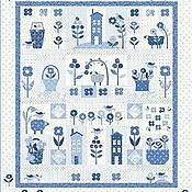 Для дома и интерьера handmade. Livemaster - original item BERRIES-FLOWERS for a girl patchwork bedspread. Handmade.