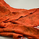 Copy of Scarf silk felt "Cappuccino". Scarves. Pictures and silk. My Livemaster. Фото №6