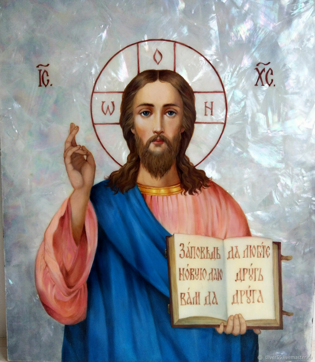 Икона " Спаситель " – заказать на Ярмарке Мастеров – J2BA7RU | Иконы ...