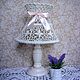 Small table lamp with lampshade handmade, Lampshades, Moscow,  Фото №1