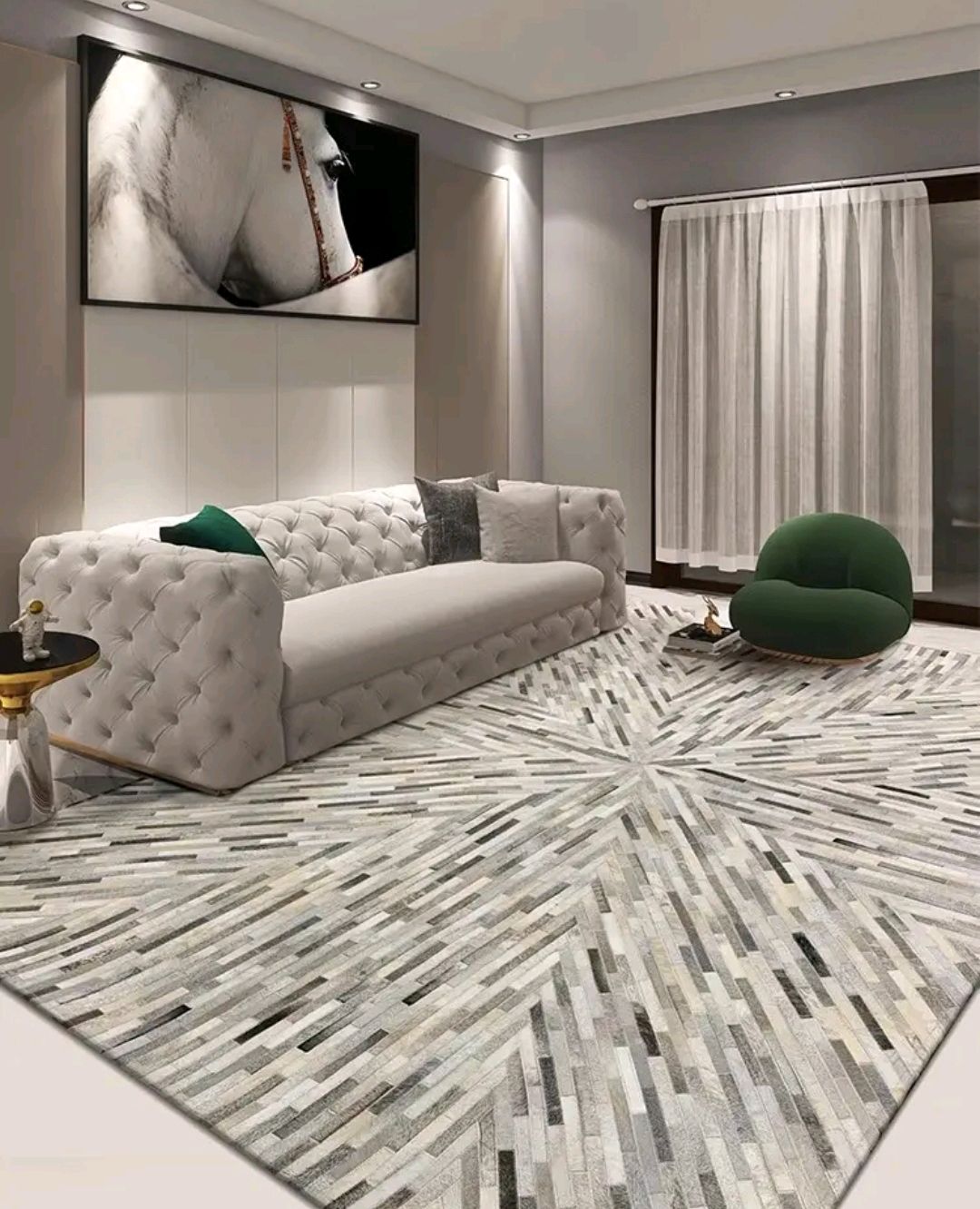 Ковёр из коровьих шкур Luxury Patchwork в интернет-магазине Ярмарка  Мастеров по цене 71000 ₽ – UMORURU | Ковры для дома, Пятигорск - доставка  по России