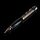 Exclusive gift! Luxury Gift pen in copper antique style. The rod comes out by mechanical action on the metal clip handle, similar to the shutter on antique guns.
