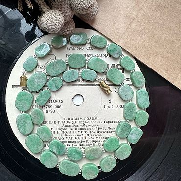 Украшения ручной работы. Ярмарка Мастеров - ручная работа Бусы из жадеита 2. Handmade.