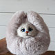 Soft toys: Cat toy fluffy fur soft. Stuffed Toys. handmade toys by Mari (handmademari). Online shopping on My Livemaster.  Фото №2